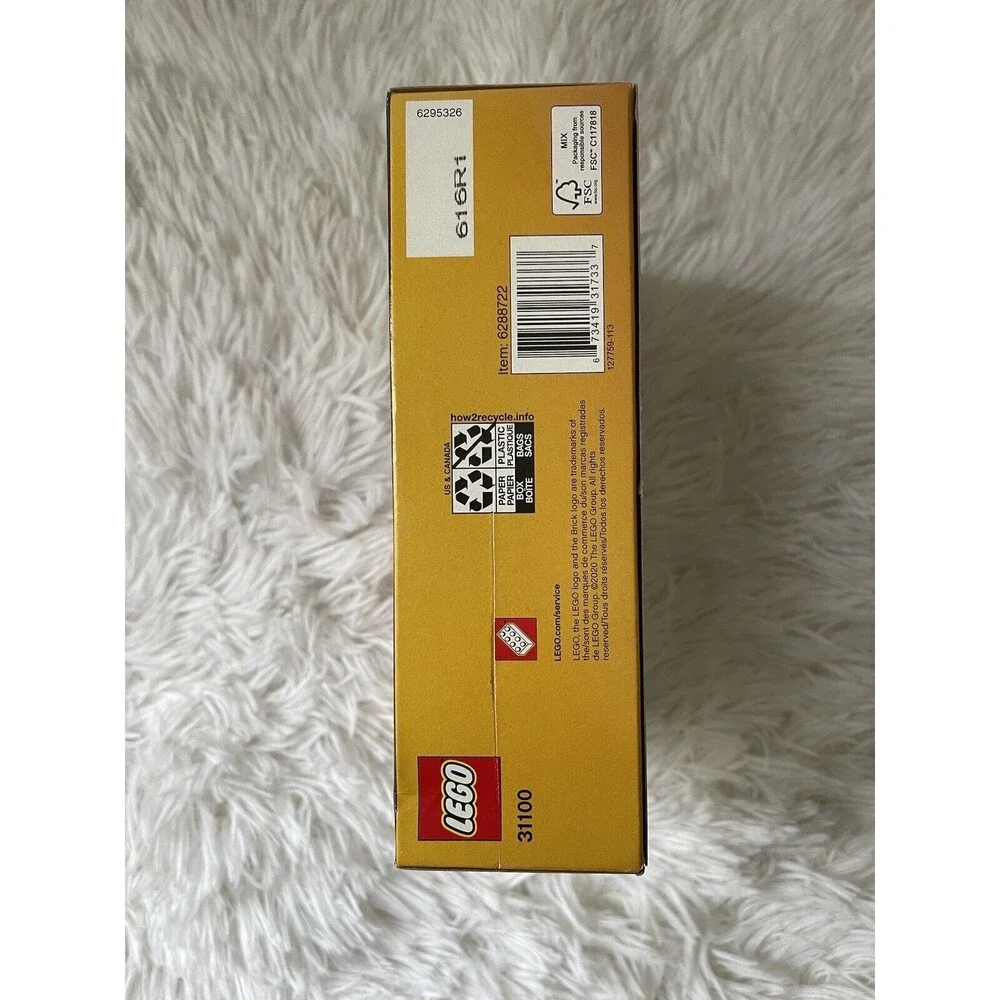 New LEGO 31100 Sports Car 134 Pcs Building toy
